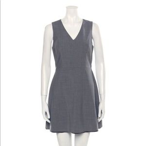Theory Grey A-Line Dress NWOT Size 10
